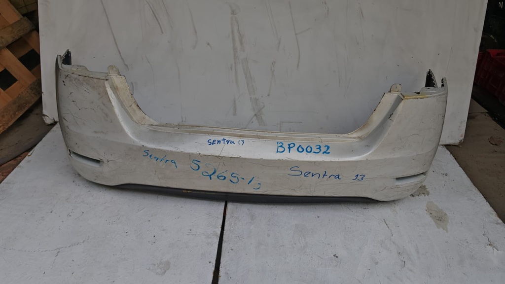 BUMPER TRASERO SENTRA 2014