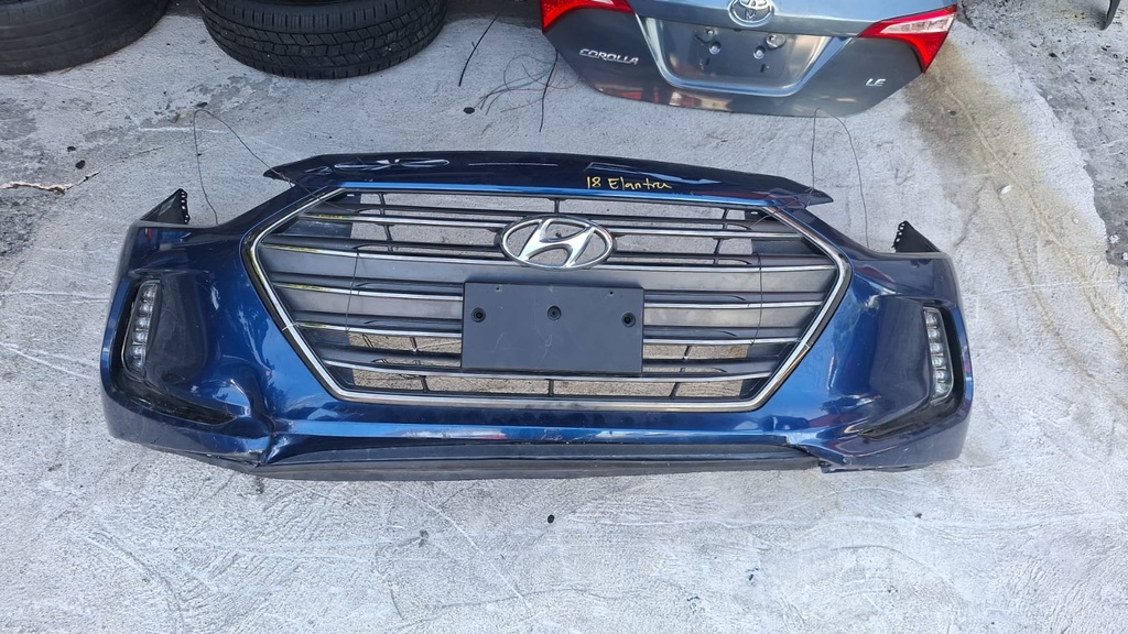 BUMPER DELANTERO HYUNDAI ELANTRA 2018 C7 AZUL